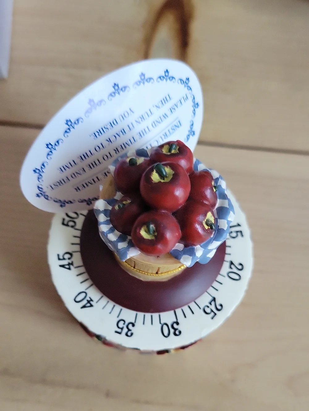 Apple Basket Kitchen Timer